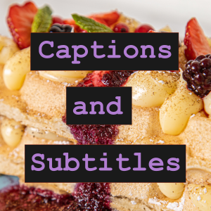Captions and Subtitles For Online Course Creators