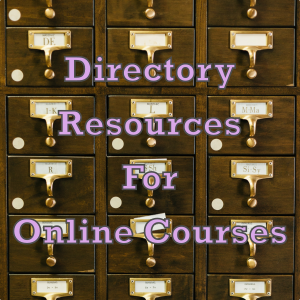 Book Catalog with words Directory Resources for Online Courses