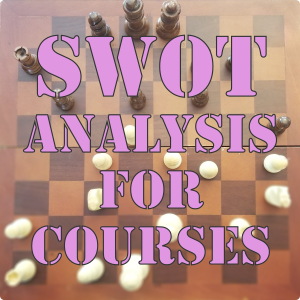 Planning New Online Courses Using SWOT Analysis