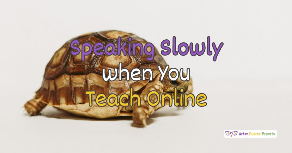 You are currently viewing The Teaching Value of Speaking Slowly