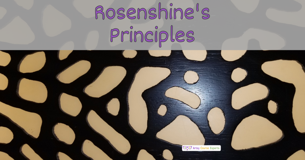 You are currently viewing Teaching Online Using Barak Rosenshine’s Principles of Instruction