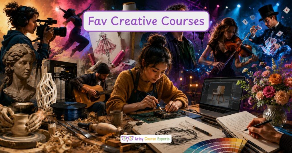 You are currently viewing Curated List of Best & Favorite Creative Courses
