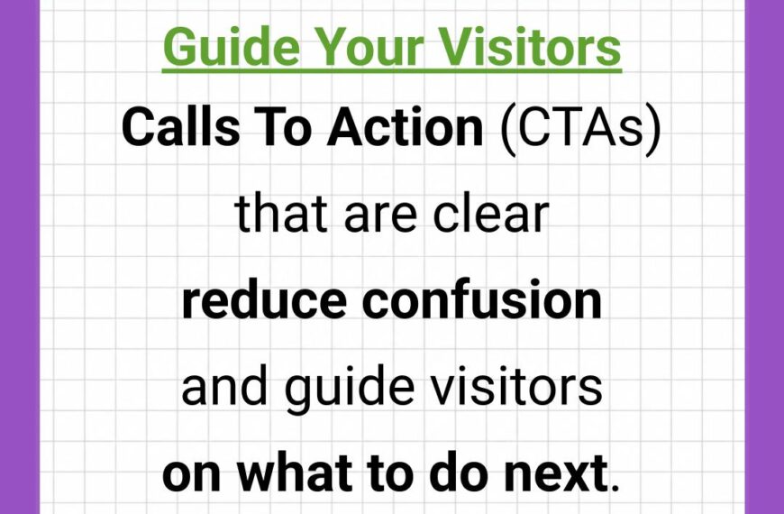 Guide Your Visitors To The Next Sales Step