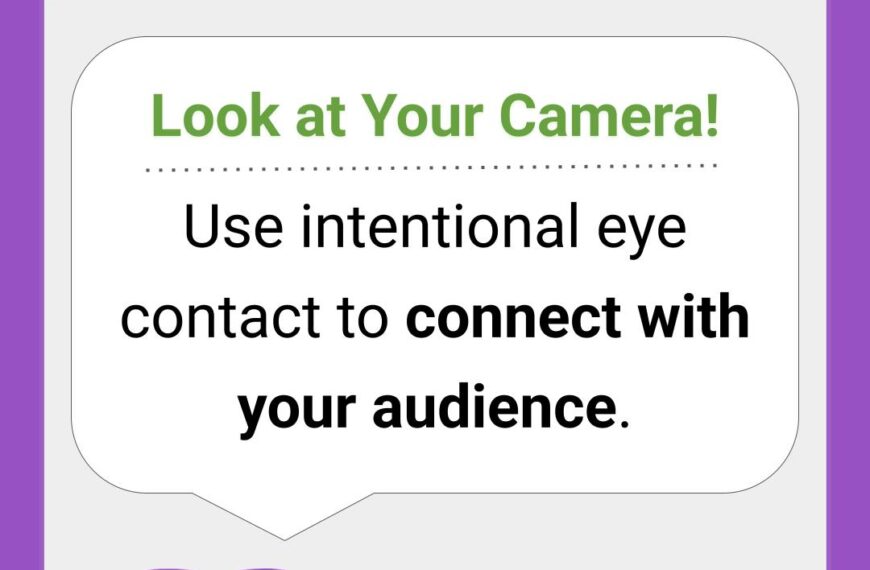 Eye Contact Builds Connection