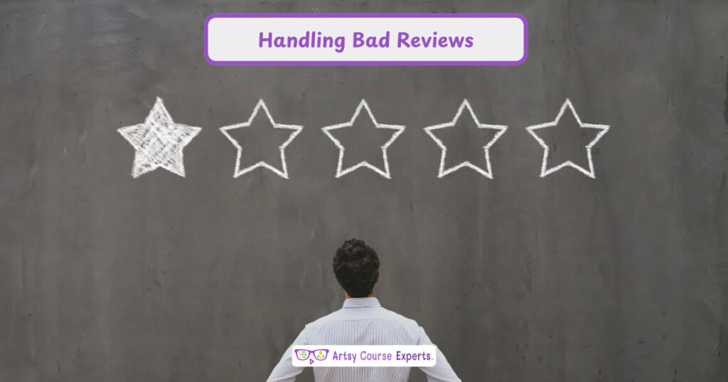 You are currently viewing Handling Bad Reviews To Grow Your Creative Training Company